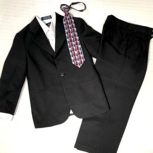 Boys full suit and tie